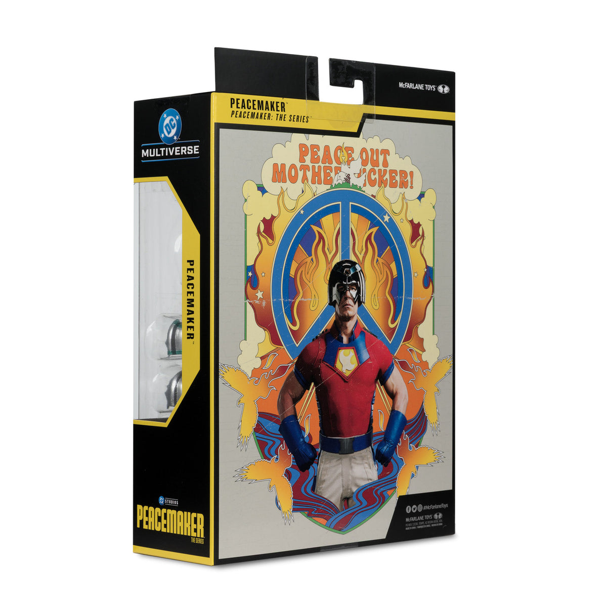 Peacemaker – DC Comics (Theatrical Edition) – McFarlane Deluxe Figure - Action Figures - DC Comics