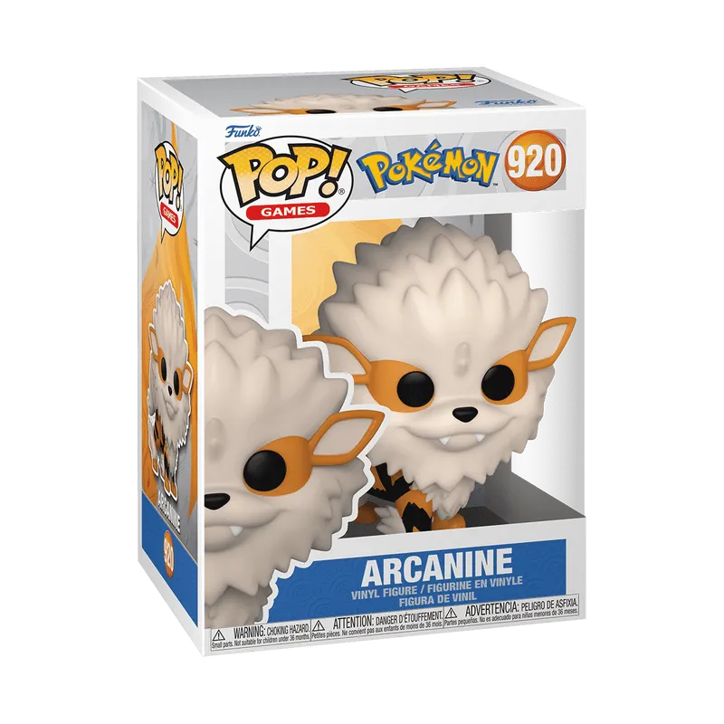 Pokémon – Arcanine – Funko Pop! Vinyl Figure #920