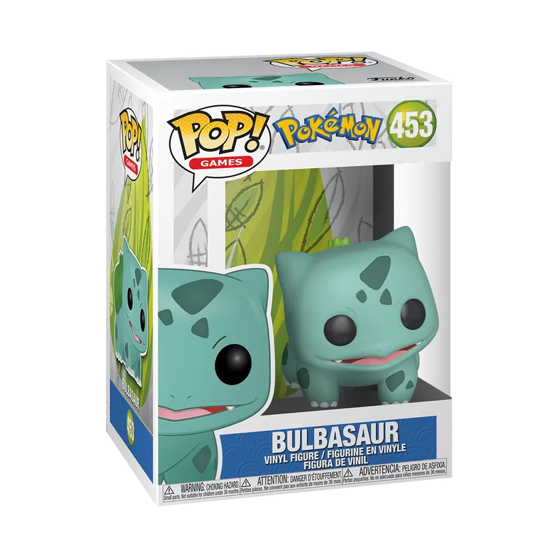 Pokémon – Bulbasaur #453 Funko Pop! Vinyl Figure