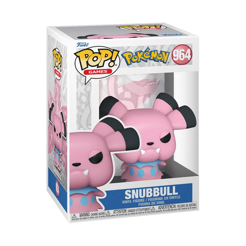 Pokémon – Snubbull – Funko Pop! Vinyl Figure (#964)