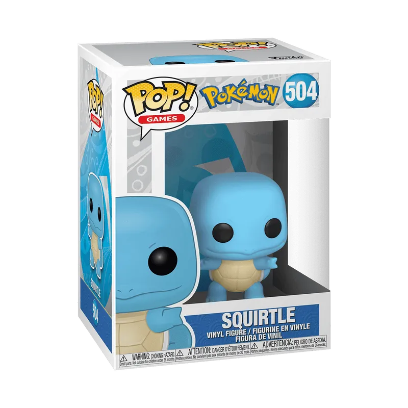 Pokémon – Squirtle #504 Funko Pop! Vinyl Figure