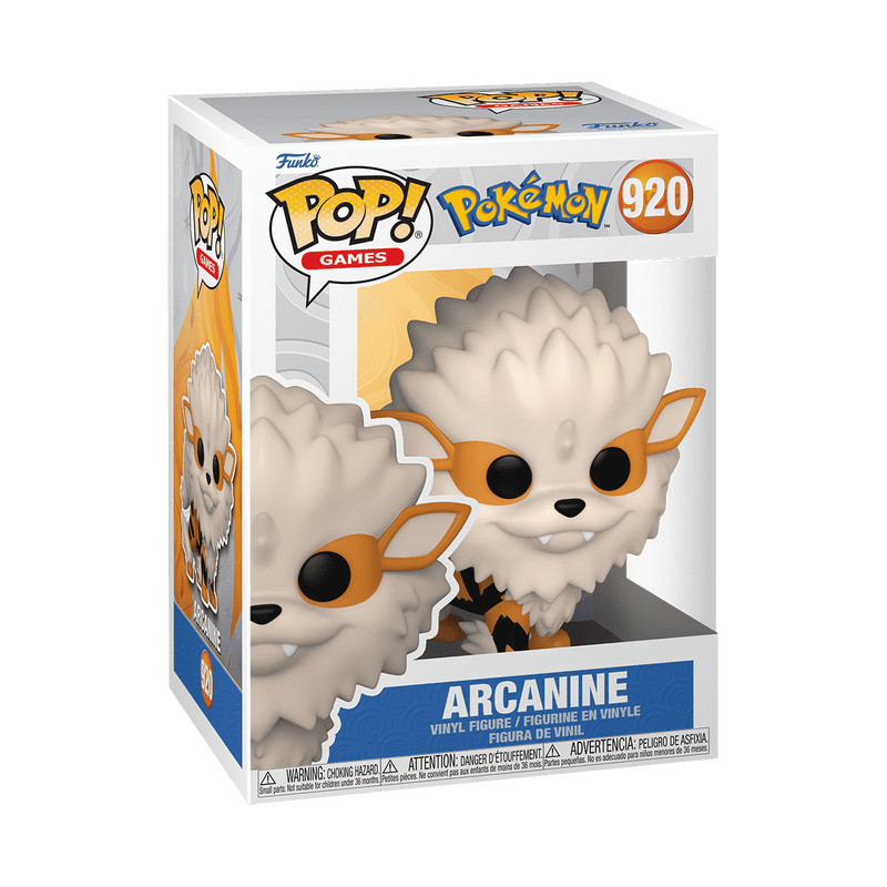 Pokémon – Arcanine – Funko Pop! Vinyl Figure #920