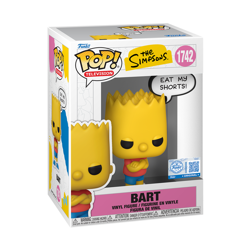 The Simpsons – Bart Simpson #1742 Funko Pop!