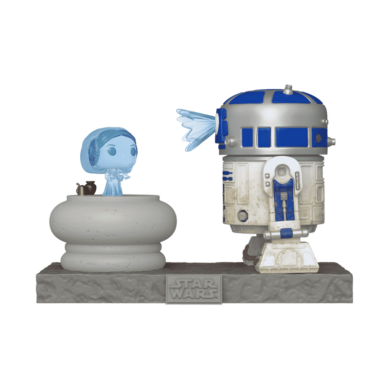 Star Wars – R2-D2 & Princess Leia Hologram – Funko Pop! #766