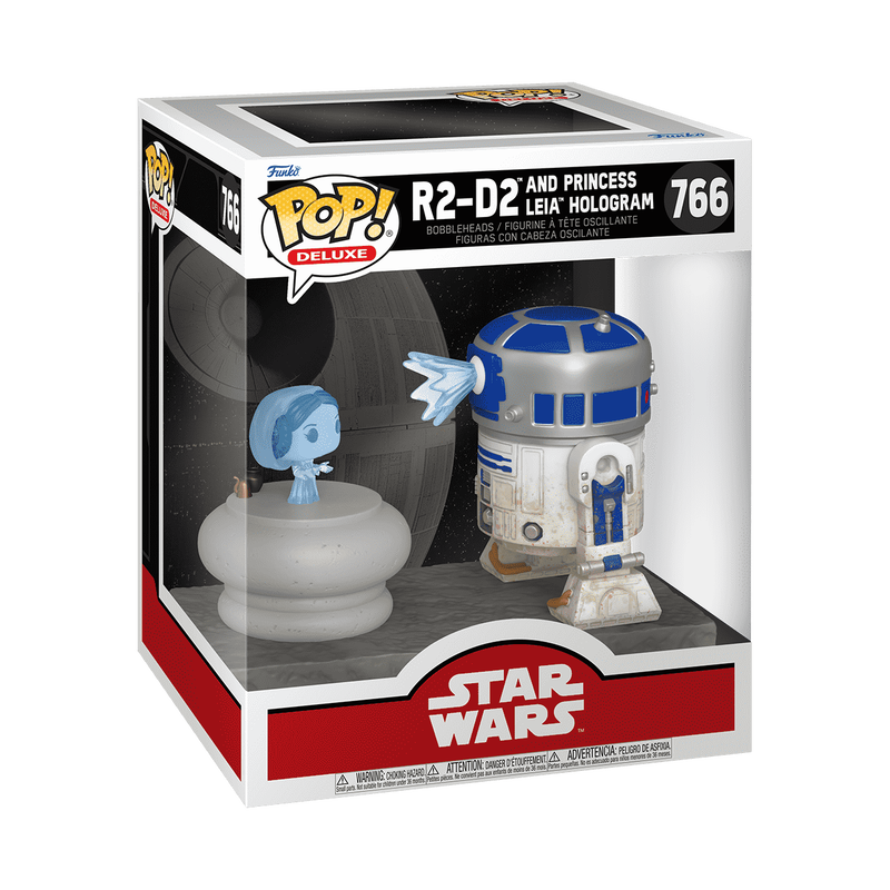 Star Wars – R2-D2 & Princess Leia Hologram – Funko Pop! #766
