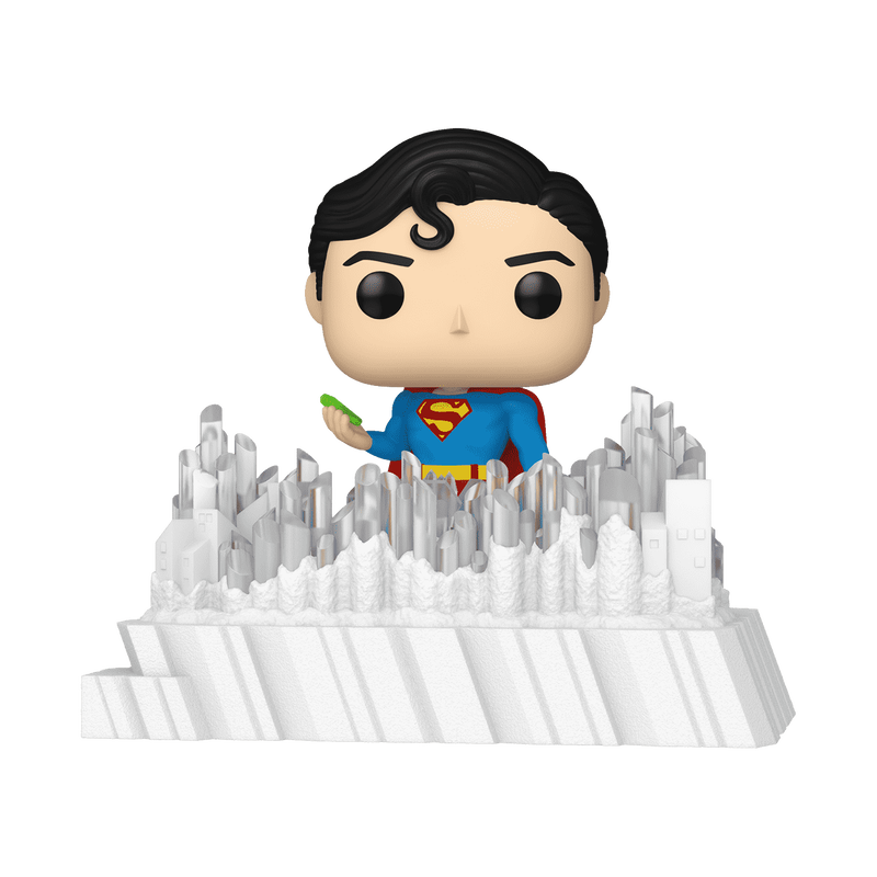 DC Comics – Superman with Crystal (Fortress of Solitude) – Pop! Deluxe (1978)