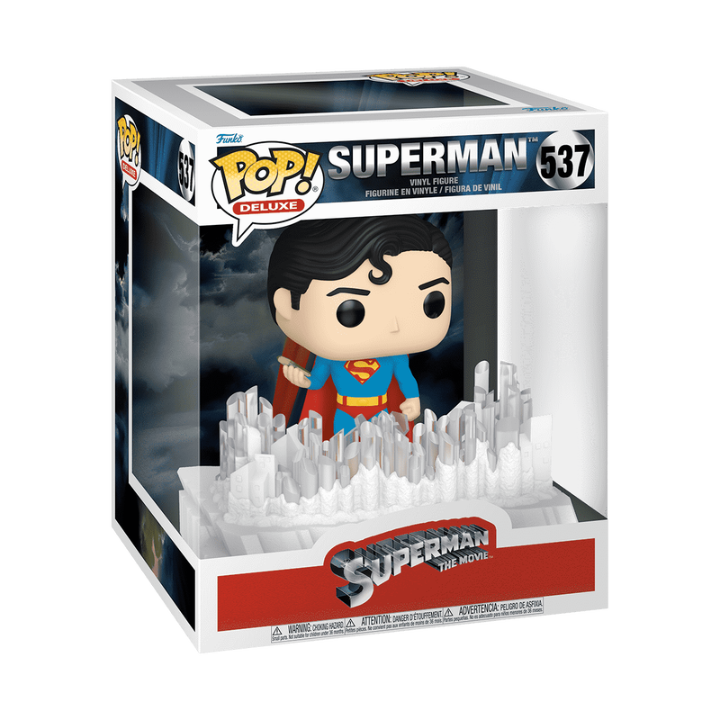 DC Comics – Superman with Crystal (Fortress of Solitude) – Pop! Deluxe (1978)