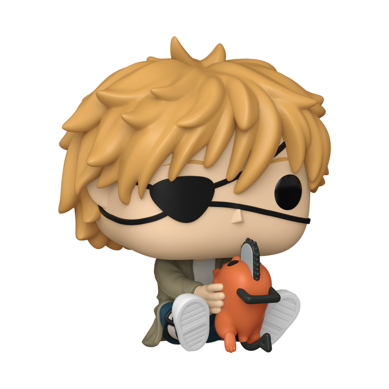 POP Animation: Chainsaw Man – Denji with Pochita #1971 Vinyl Figure