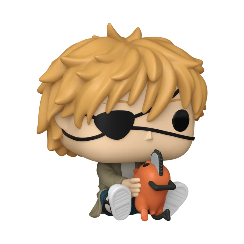 POP Animation: Chainsaw Man – Denji with Pochita #1971 Vinyl Figure