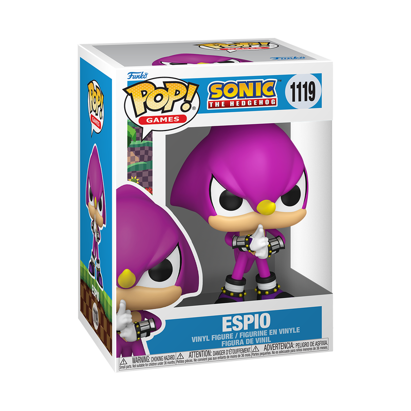 POP Games: Sonic the Hedgehog – Espio #1119 Vinyl Figure
