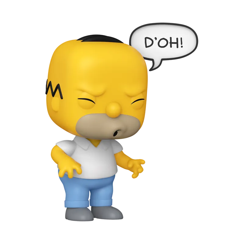 Funko Pop! The Simpsons – Homer Simpson with Krusty Burger #1737 - Funko - Funko Pops - Common - Animation