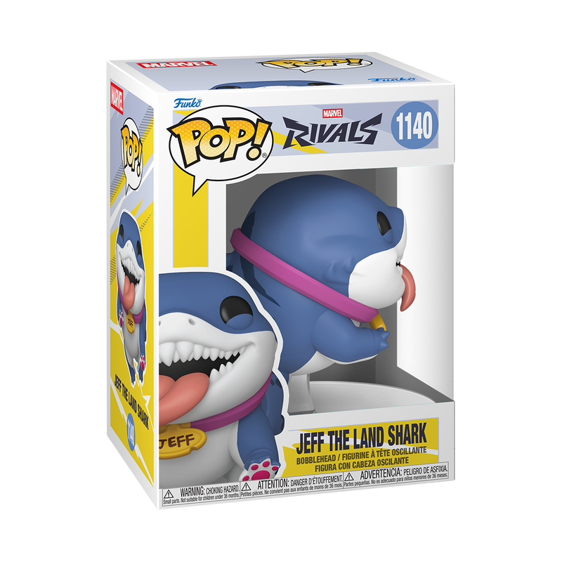 Jeff the Land Shark – Marvel Rivals – Funko Pop! #1140