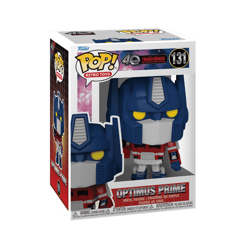 TRANSFORMERS OPTIMUS PRIME #131 POP!