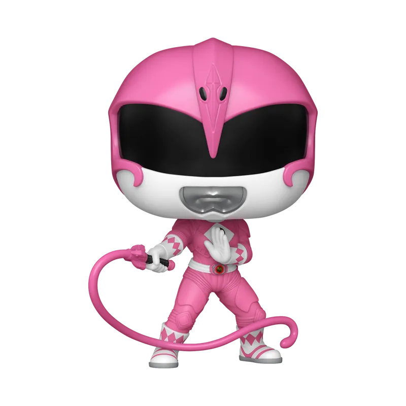 Pink Ranger Funko Pop from the Mighty Morphin Power Rangers