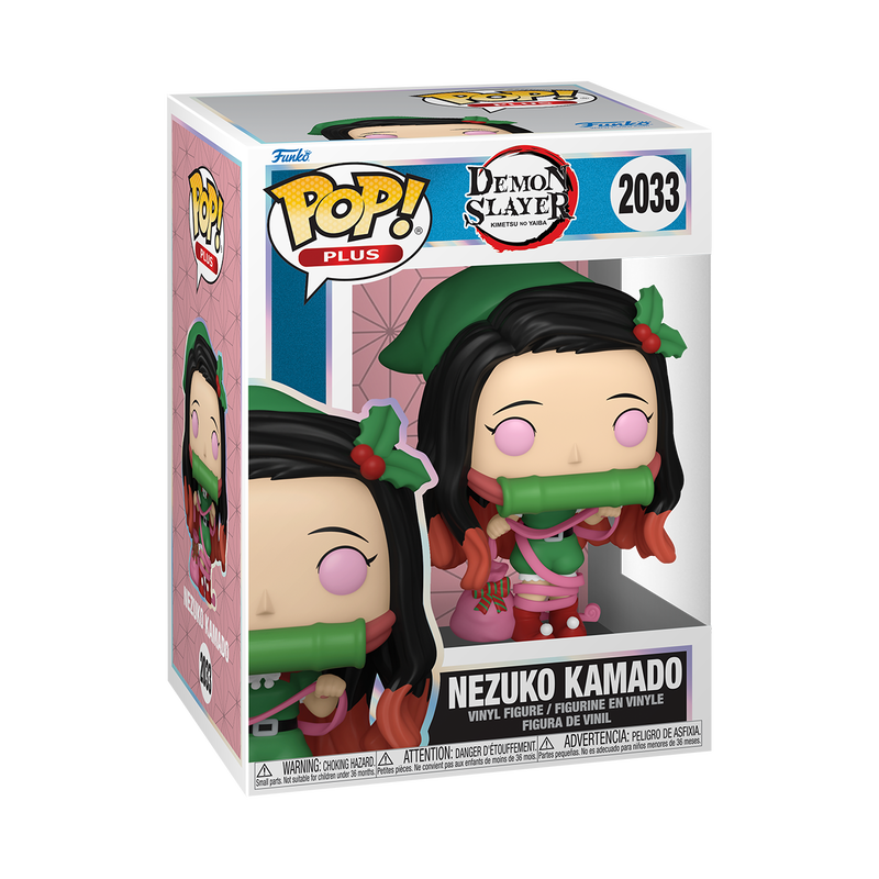 Demon Slayer – Nezuko Kamado (Festive Elf) – Funko Pop! Plus #2033