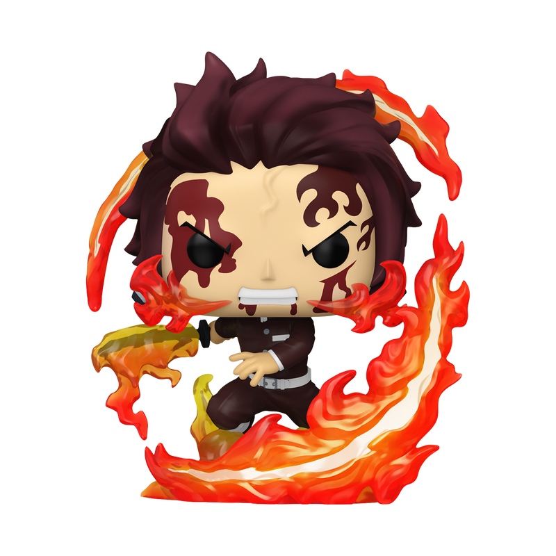 Demon Slayer – Tanjiro Kamado (Flaming Sword) – Funko Pop! Plus #2041