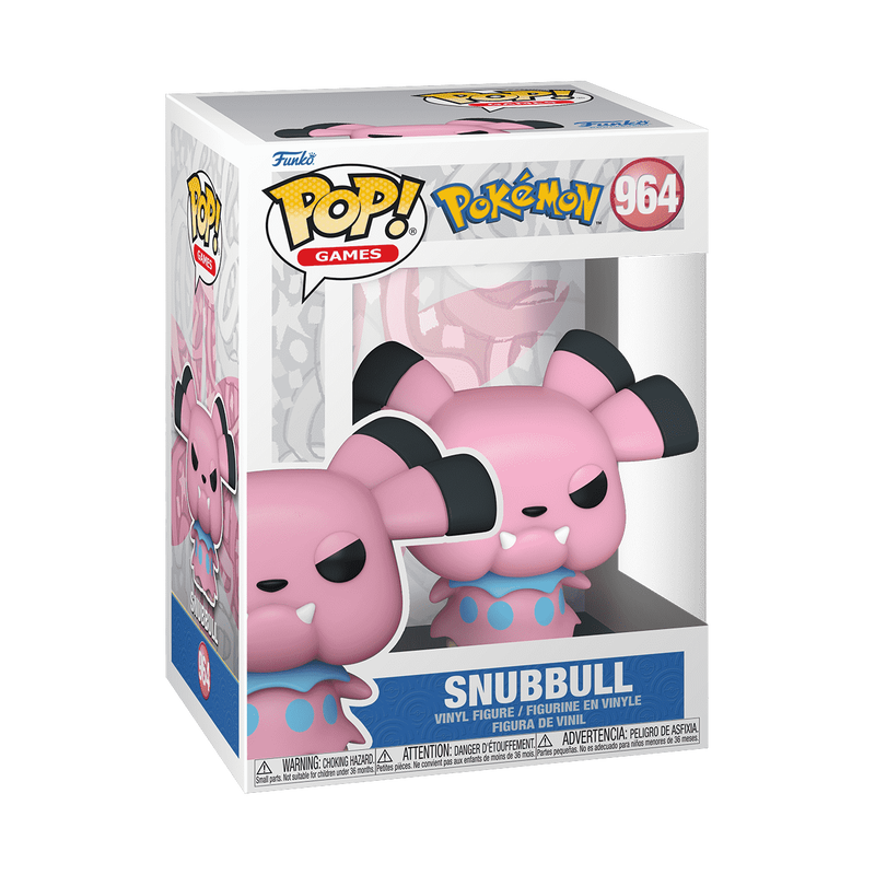 Pokémon – Snubbull – Funko Pop! Vinyl Figure (#964)