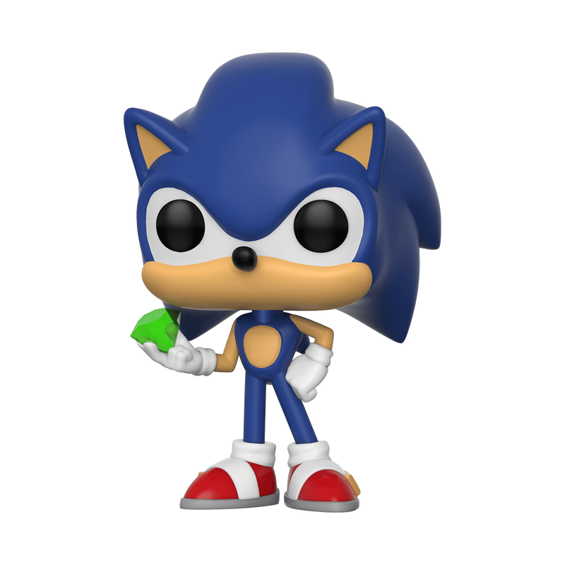 Sonic the Hedgehog – Sonic with Emerald #284 Funko Pop! Vinyl Figure