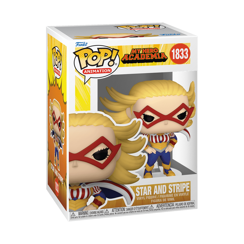 Funko Pop! Animation # 1833 - Star and Stripe from My Hero Academia