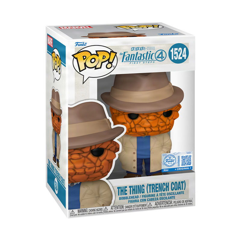 The Thing (Trench Coat) #1524 – Marvel Comics (Fantastic Four) – Funko Pop!