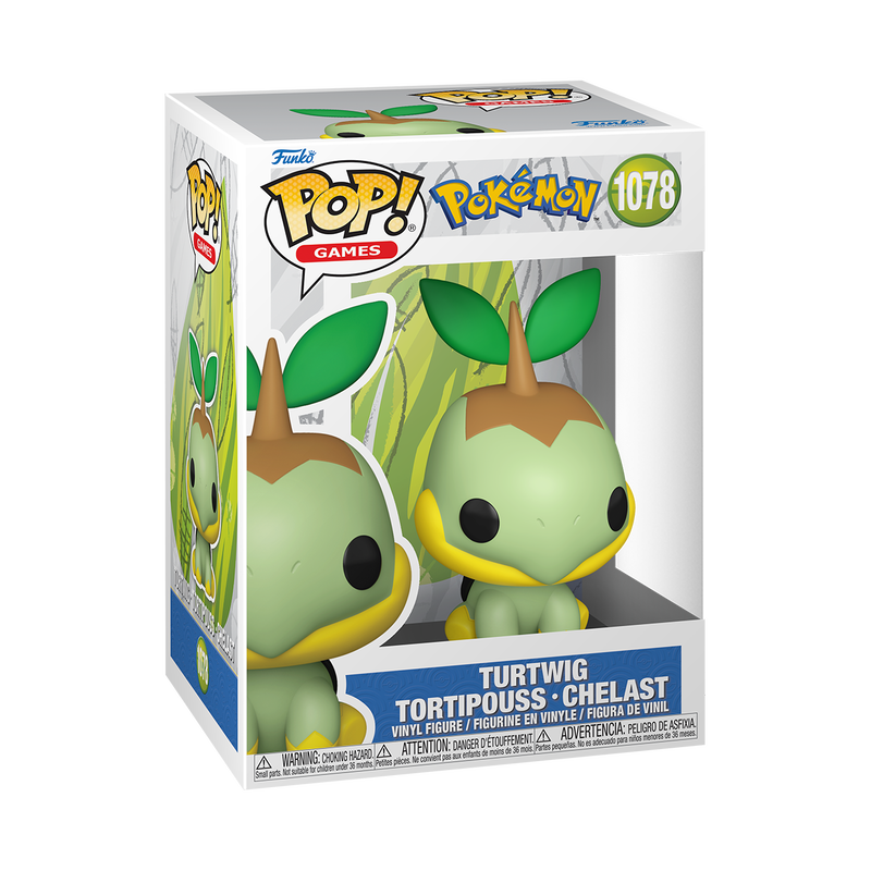 POP Games: Pokémon – Turtwig #1078 Vinyl Figure