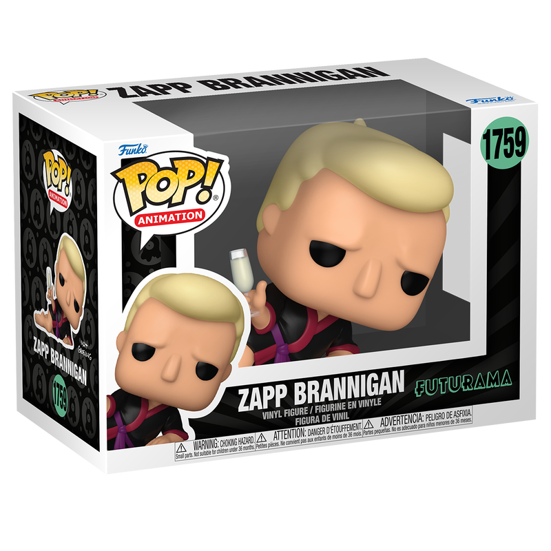 FUTURAMA ZAPP BRANNIGAN #1759 POP!