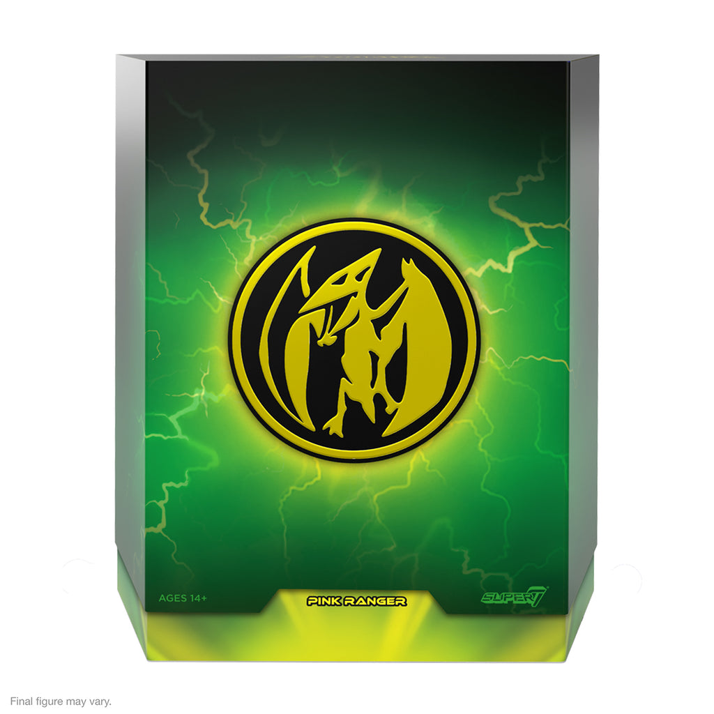 Super7 Ultimates - Mighty Morphin Power Rangers - Pink Ranger packaging