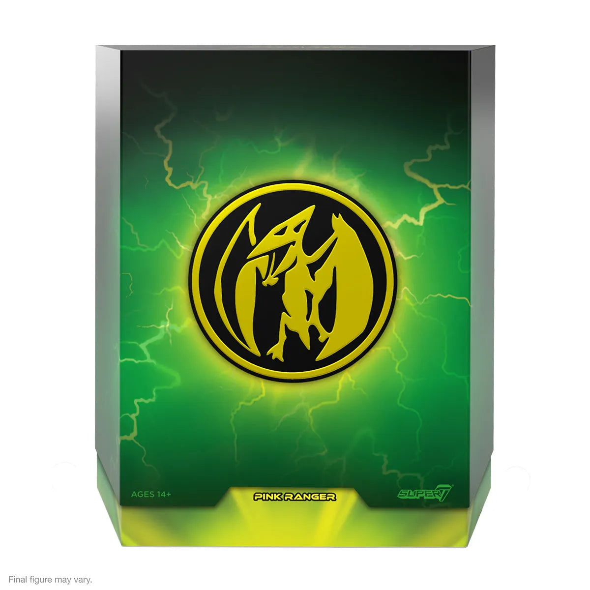 Super7 Ultimates - Mighty Morphin Power Rangers - Pink Ranger packaging