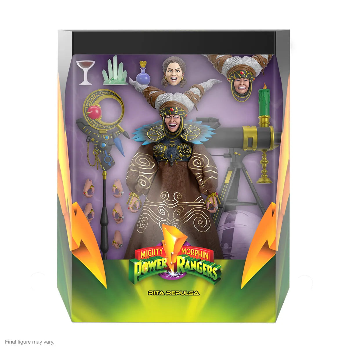 Super7 Ultimates - Mighty Morphin Power Rangers - Rita Repulsa - in box - Funko Pop