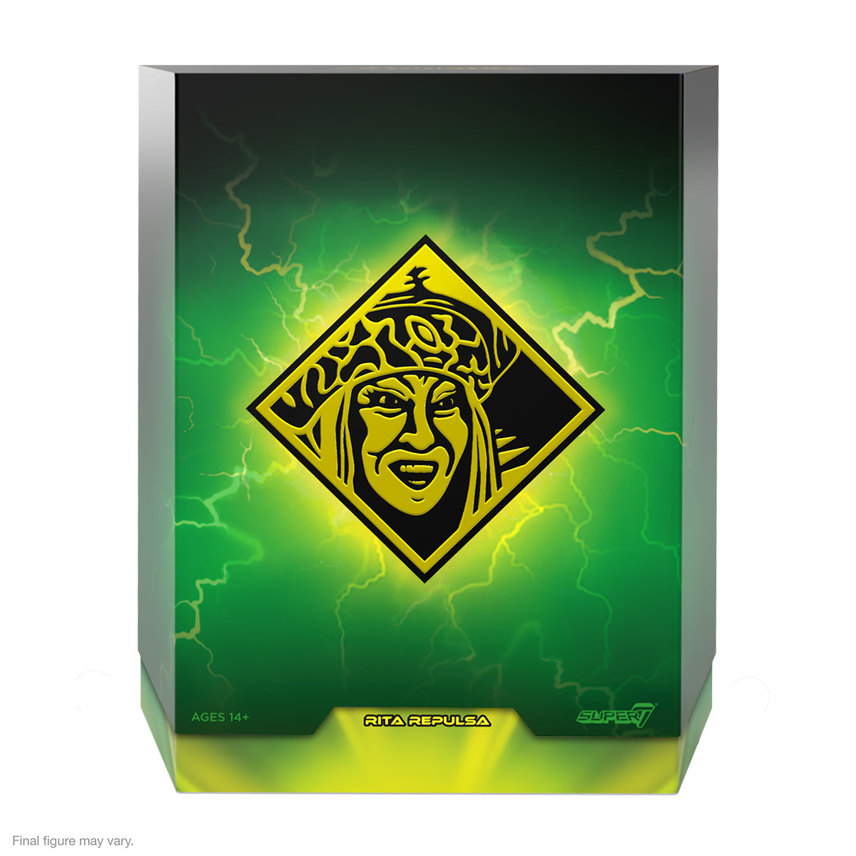 Super7 Ultimates - Mighty Morphin Power Rangers - Rita Repulsa packaging - Funko Pop