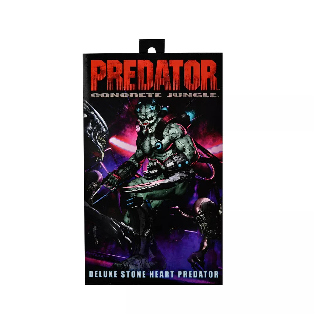 Predator – Stone Heart Predator NECA 7" Deluxe Figure - Action Figures - Movies - Alien & Predator