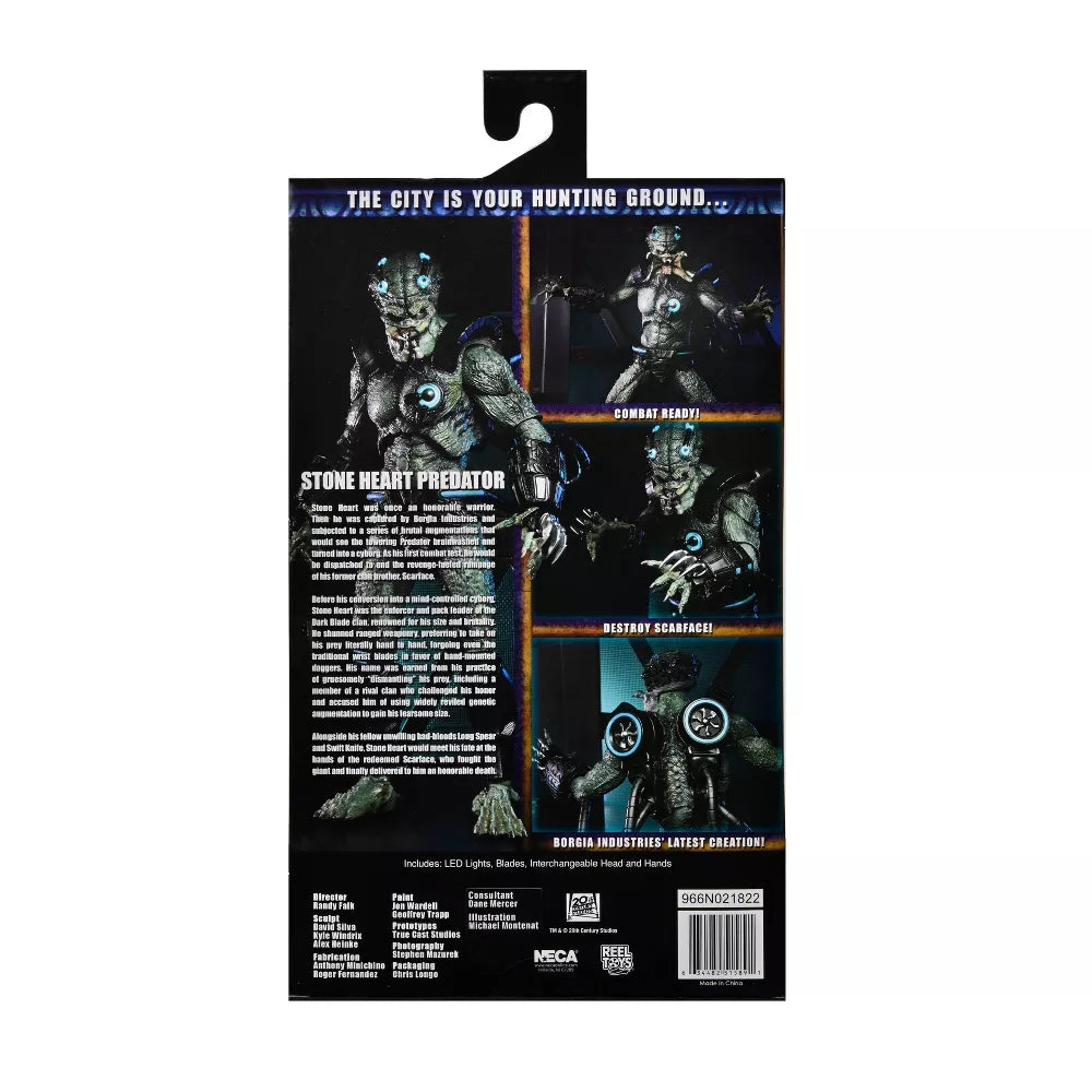 Predator – Stone Heart Predator NECA 7" Deluxe Figure - Action Figures - Movies - Alien & Predator