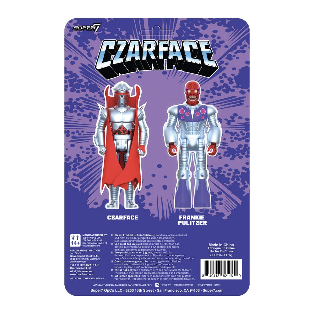 Czarface & Frankie Pulitzer ReAction Figure 2-Pack - Action Figures