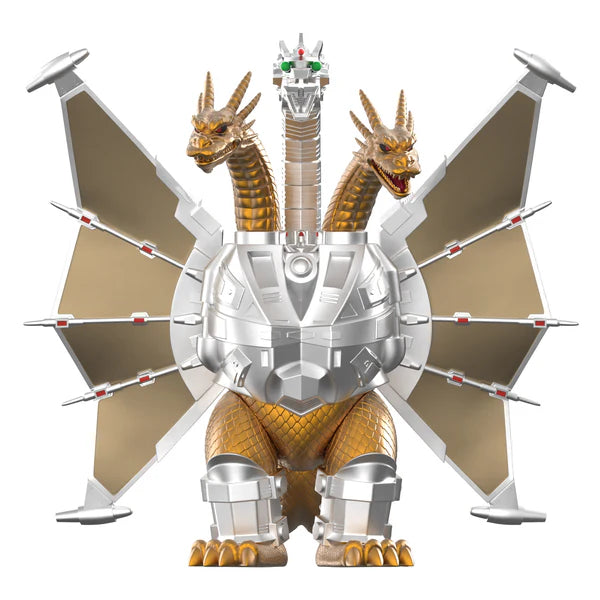 GODZILLA MECHA KING GHIDORAH SUPER 7 REACTION FIGURE - Action Figures - Movies - Godzilla & Kong