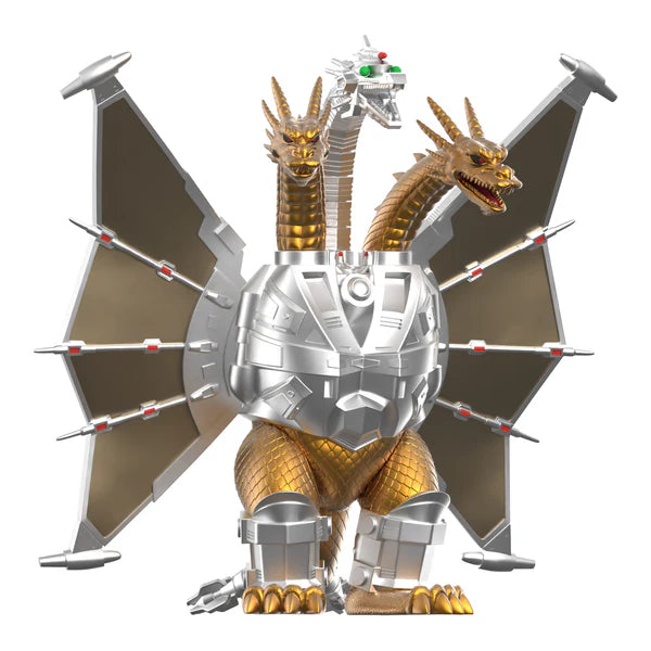 GODZILLA MECHA KING GHIDORAH SUPER 7 REACTION FIGURE - Action Figures - Movies - Godzilla & Kong
