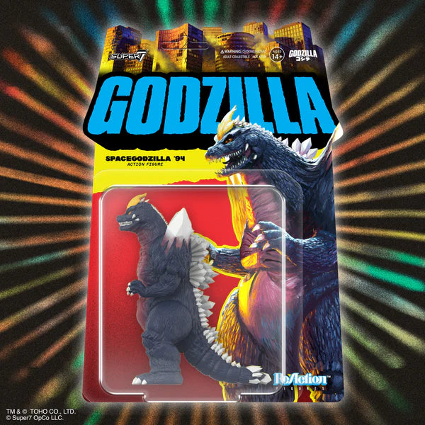 GODZILLA SPACE GODZILLA SUPER 7 REACTION FIGURE - Action Figures - Movies - Godzilla & Kong