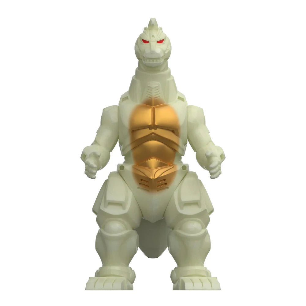 Godzilla Mechagodzilla '93 Glow-in-the-Dark ReAction Figure - Action Figures - Movies - Godzilla & Kong