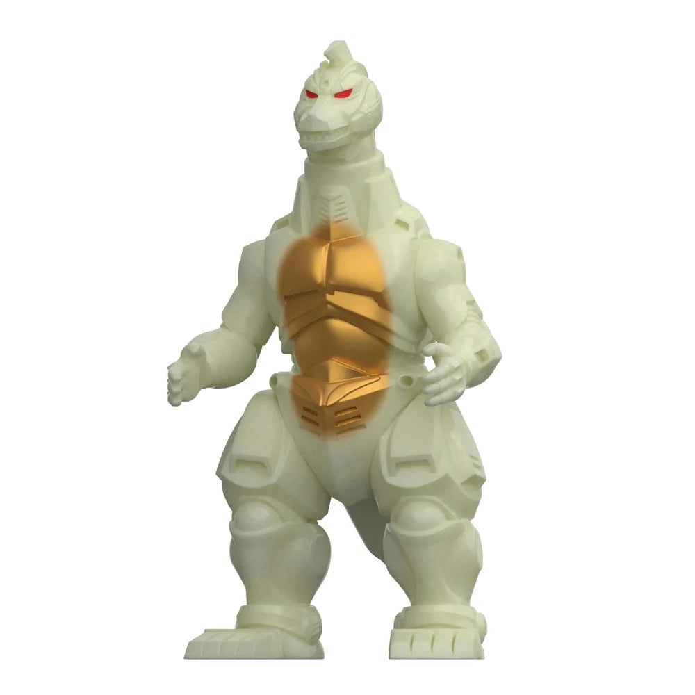 Godzilla Mechagodzilla '93 Glow-in-the-Dark ReAction Figure - Action Figures - Movies - Godzilla & Kong