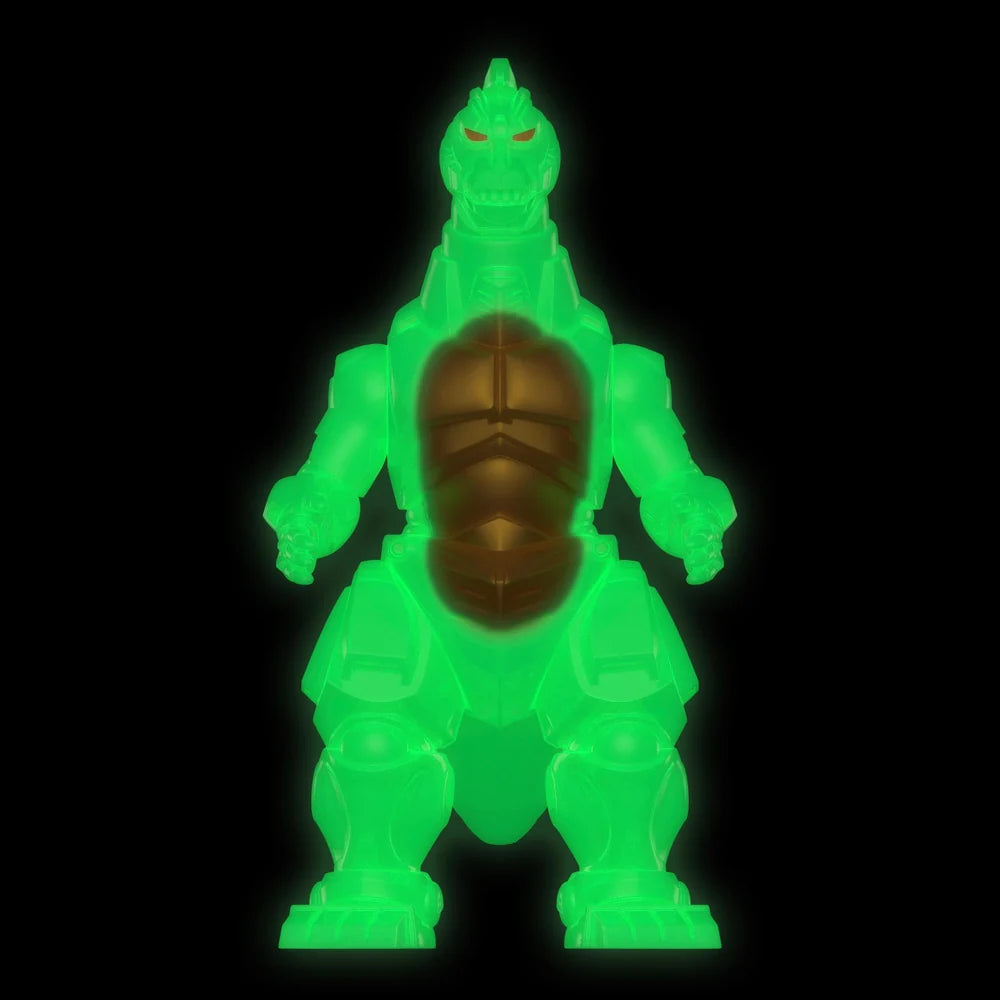 Godzilla Mechagodzilla '93 Glow-in-the-Dark ReAction Figure - Action Figures - Movies - Godzilla & Kong