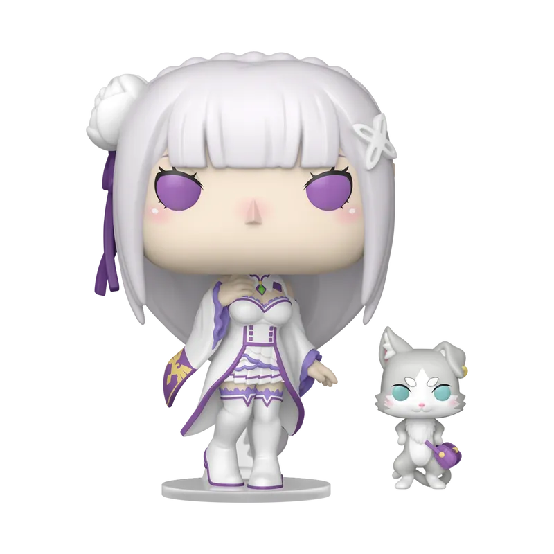 RE:ZERO – Emilia with Puck Pop! #2112 by Funko