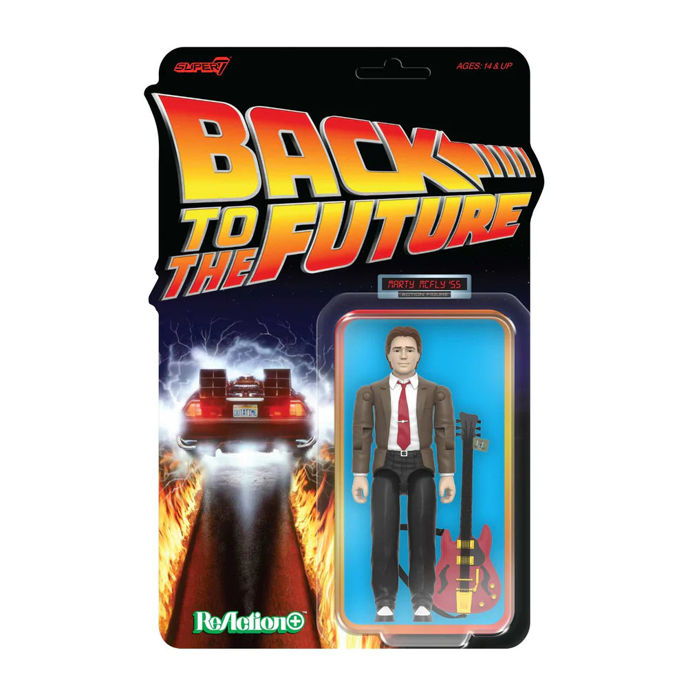 BACK TO THE FUTURE MARTY '55 REACTION+ ACTION FIGURE