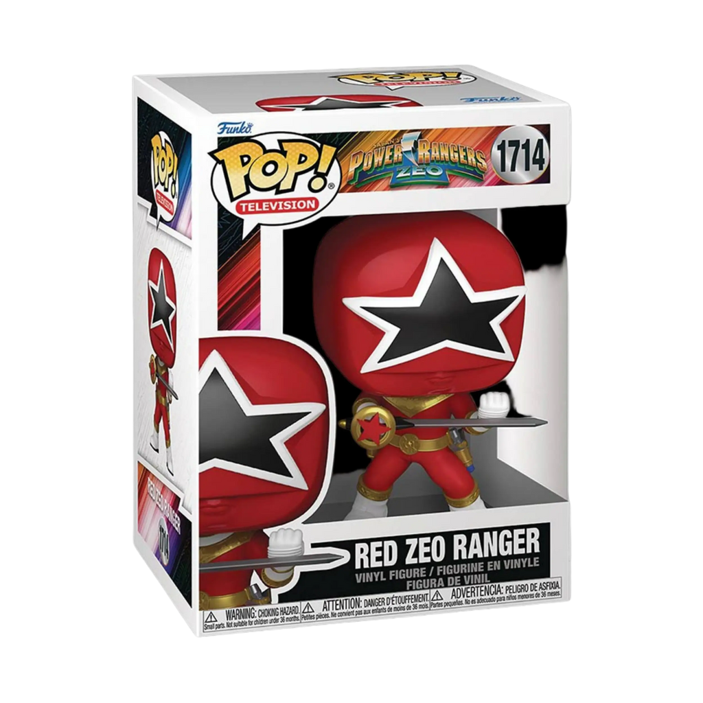 Red Zeo Ranger (#1714) – Power Rangers Zeo Funko Pop!