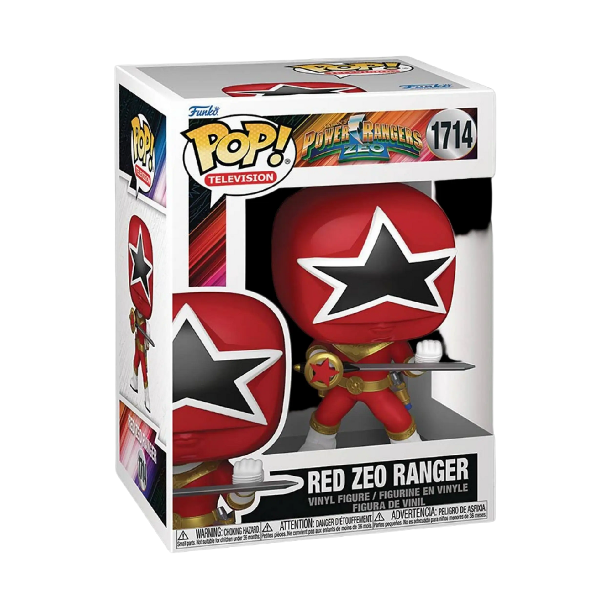 Red Zeo Ranger (#1714) – Power Rangers Zeo Funko Pop!