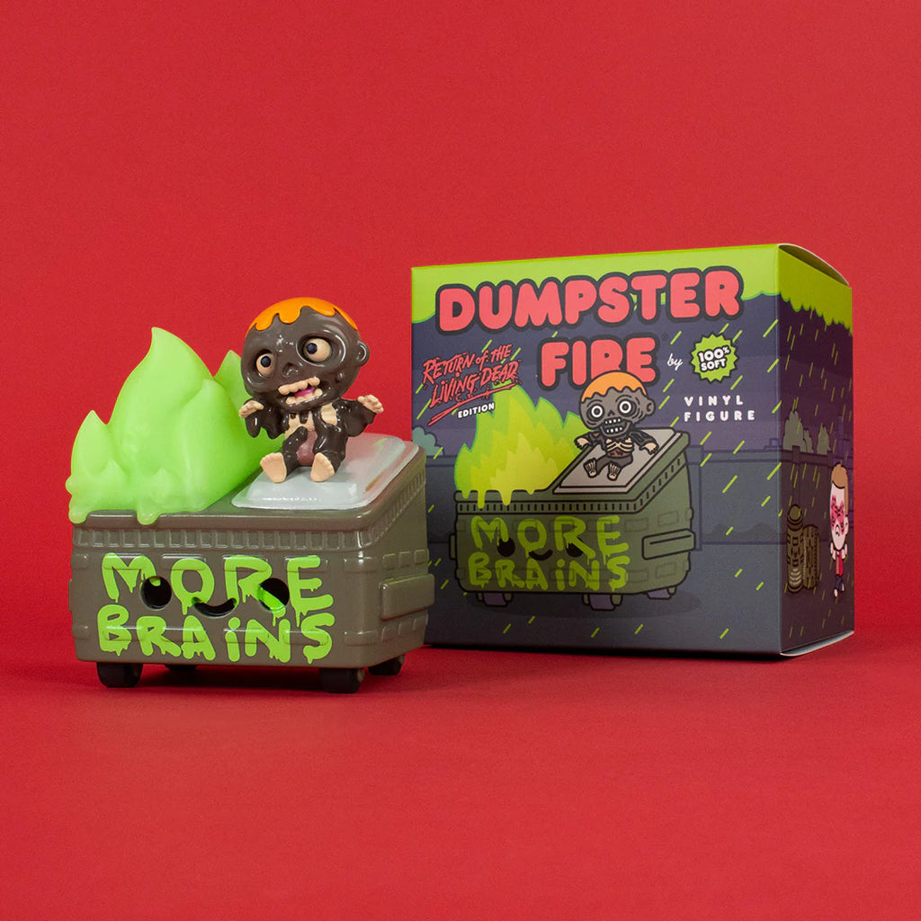 Return of the Living Dead – Tarman Dumpster Fire (Glow-in-the-Dark Edition) – 100% Soft Vinyl Figure