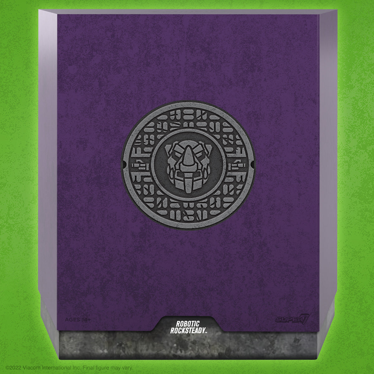 Super7 Ultimates Figure - TMNT - Robotic Rocksteady - in box