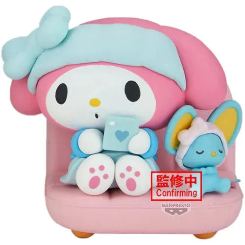 Sanrio My Melody Nakayoshi Memories Relaxing Time at Home Figure