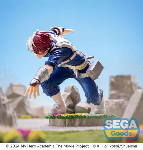 SEGA XROSS LINK MY HERO ACADEMIA THE MOVIE SHOTO TODOROKI FIGURE