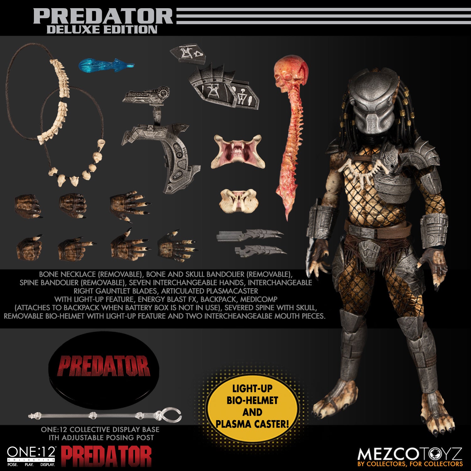 Predator Jungle Hunter – One:12 Collective Figure by Mezco Toyz