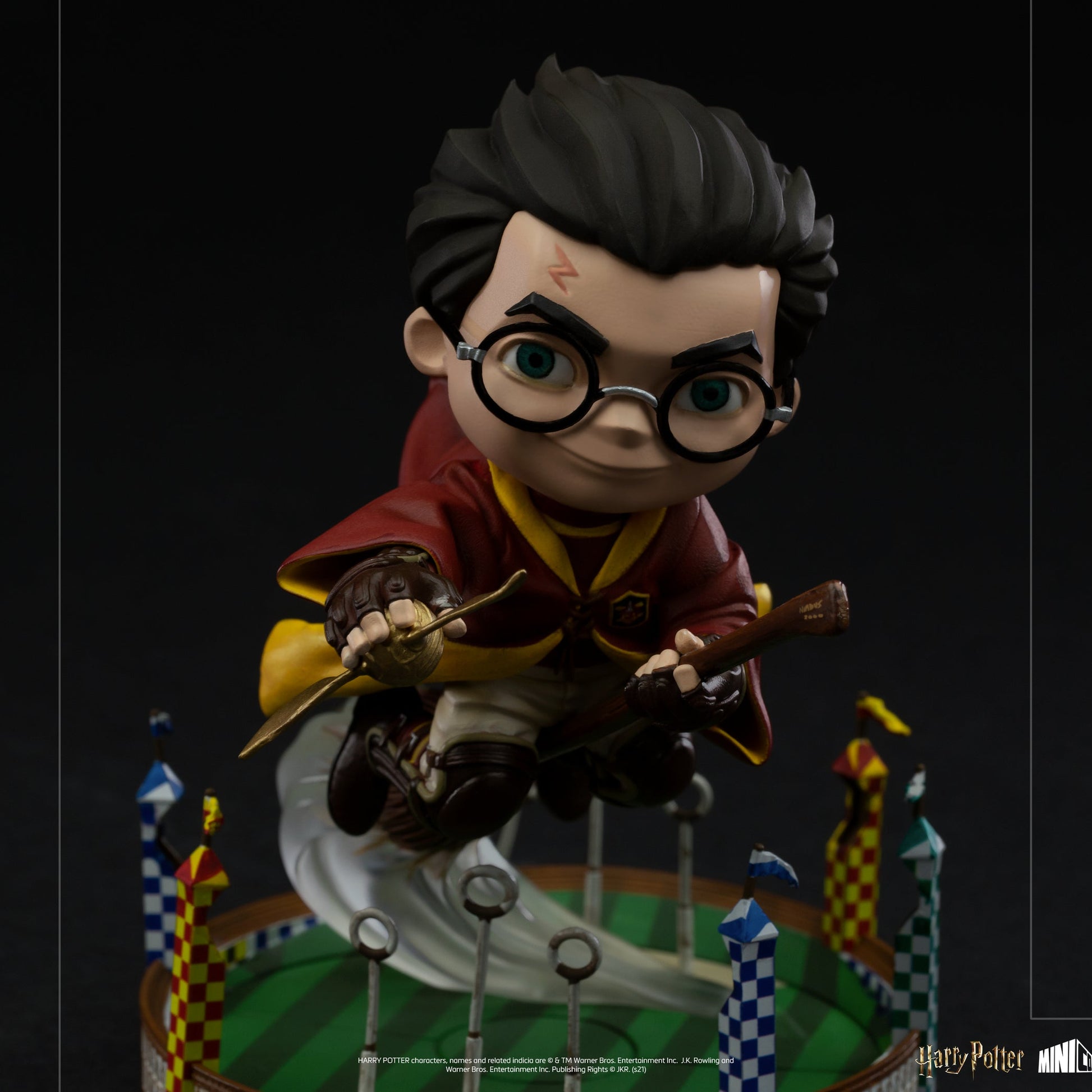 Harry Potter Quidditch Match Statue – Wizarding World MiniCo by Iron Studios