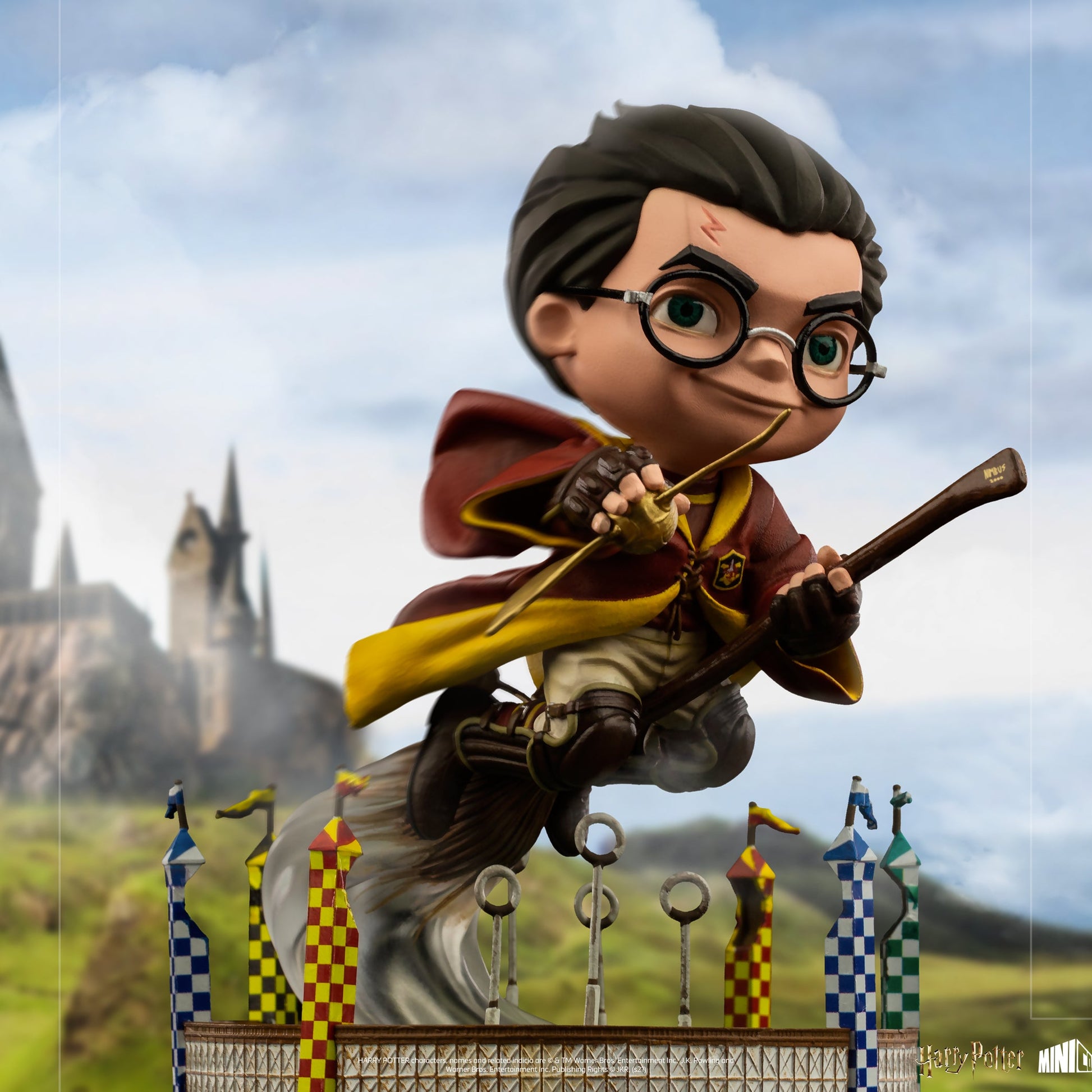 Harry Potter Quidditch Match Statue – Wizarding World MiniCo by Iron Studios